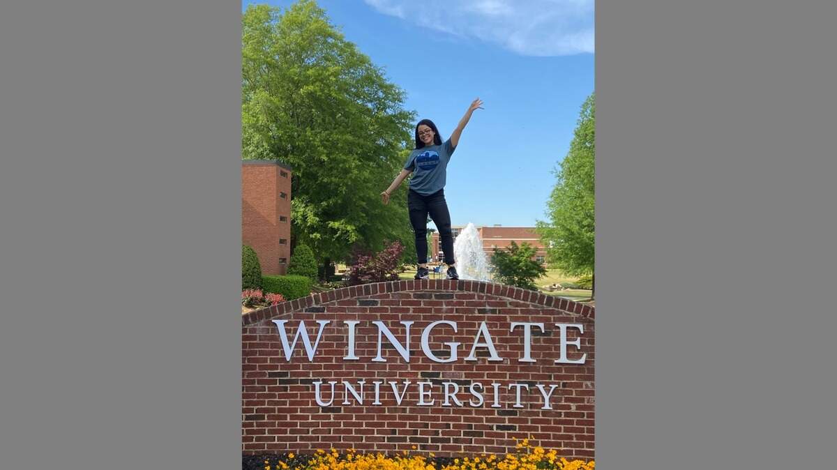Arianna Geraldine&nbsp;Escalona Sanchez will attend Wingate University on a Presidential Scholarship that covers her tuition costs. She plans to study engineering. 