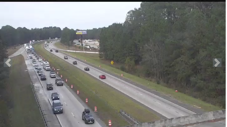 Holiday traffic congestion on both sides of SC-GA border Wednesday