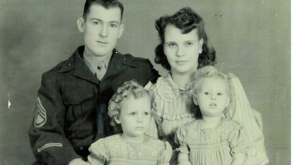 Charlie, Sara, Sylvia and Patricia Grisham in China in 1948.