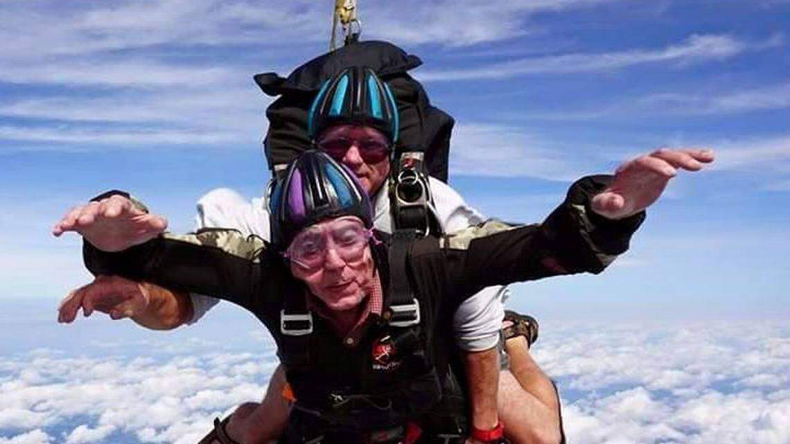 Guscio: Jumping out planes at 88 years old, and Halloween fun in Bluffton