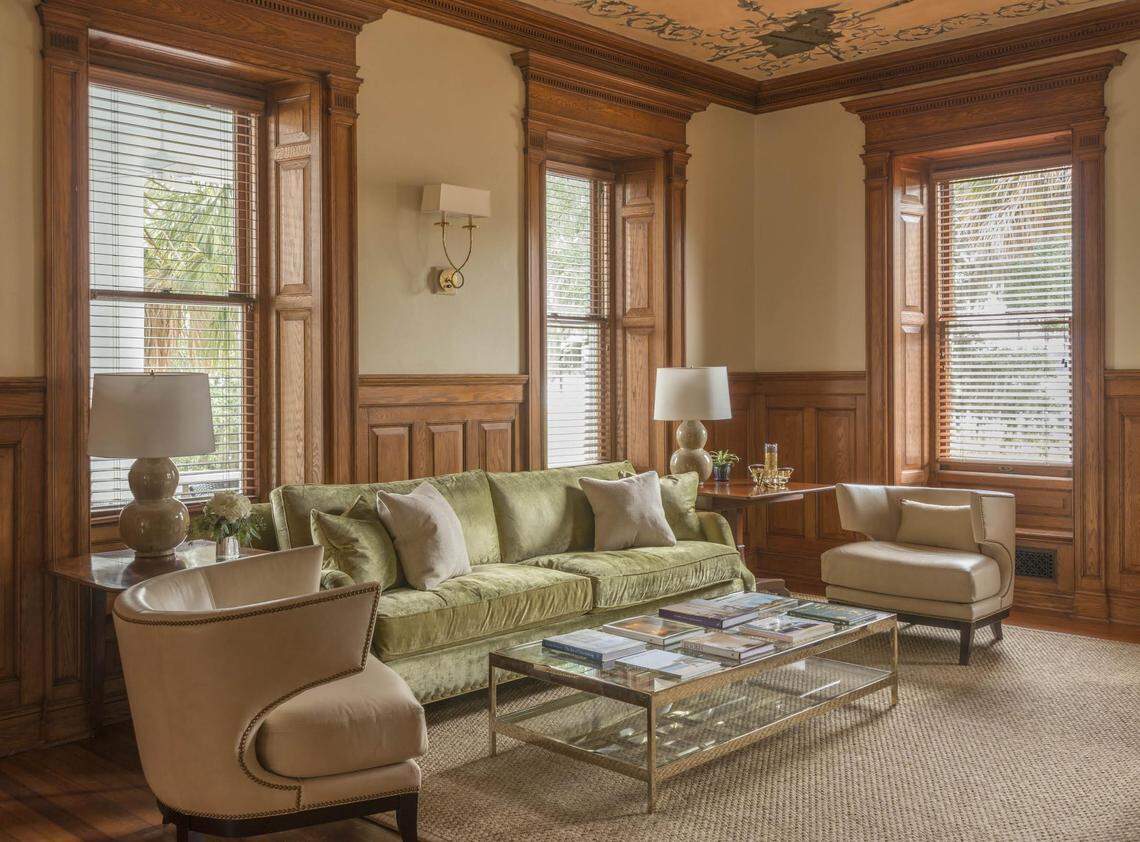 An interior view of the renovated Anchorage 1770 in downtown Beaufort.