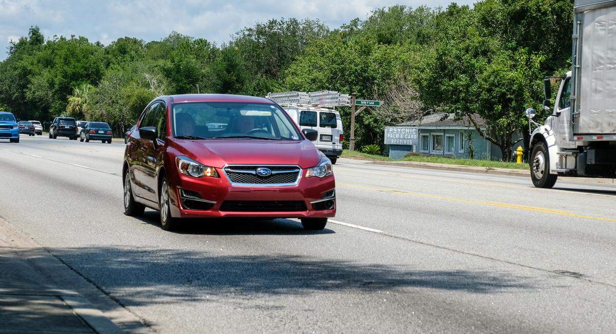 If the preferred widening of U.S. 278 to six lanes is selected, two businesses, including Island Psychic, pictured here, would be forced to relocate, according to the S.C. Department of Transportation.