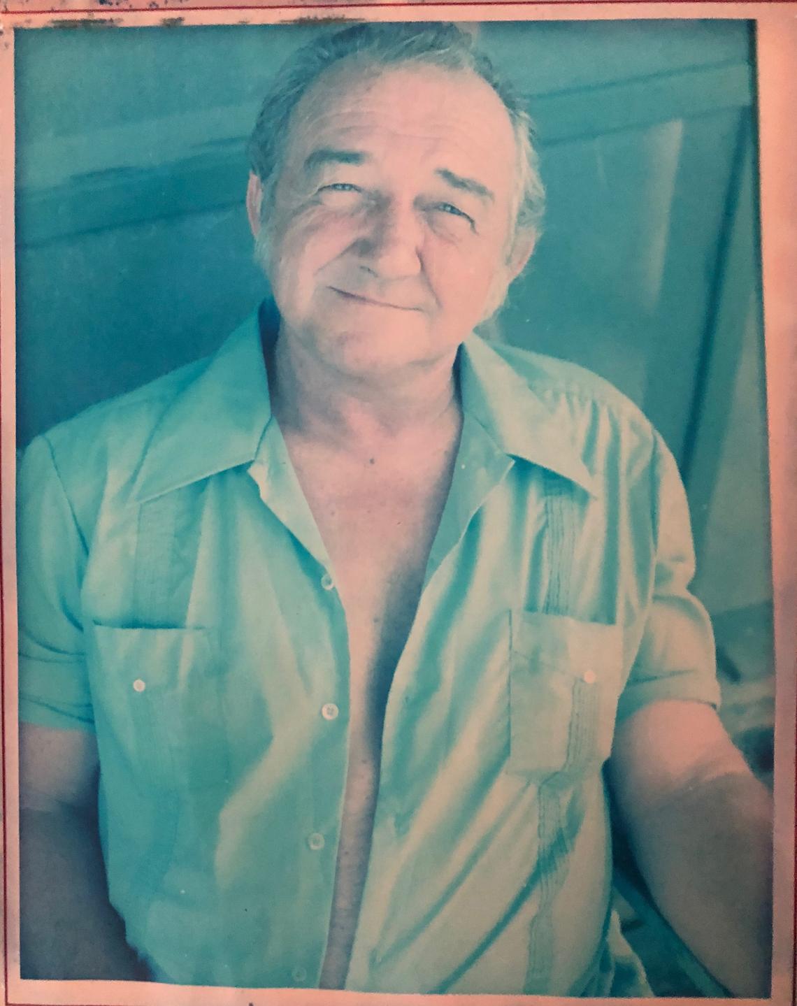 Johnny Weed, pictured in his early 40s