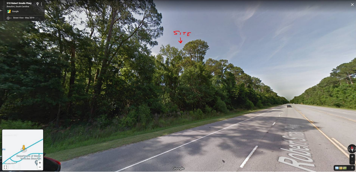 More than 300 apartments and row houses are planned at this location off of Robert Smalls Parkway.