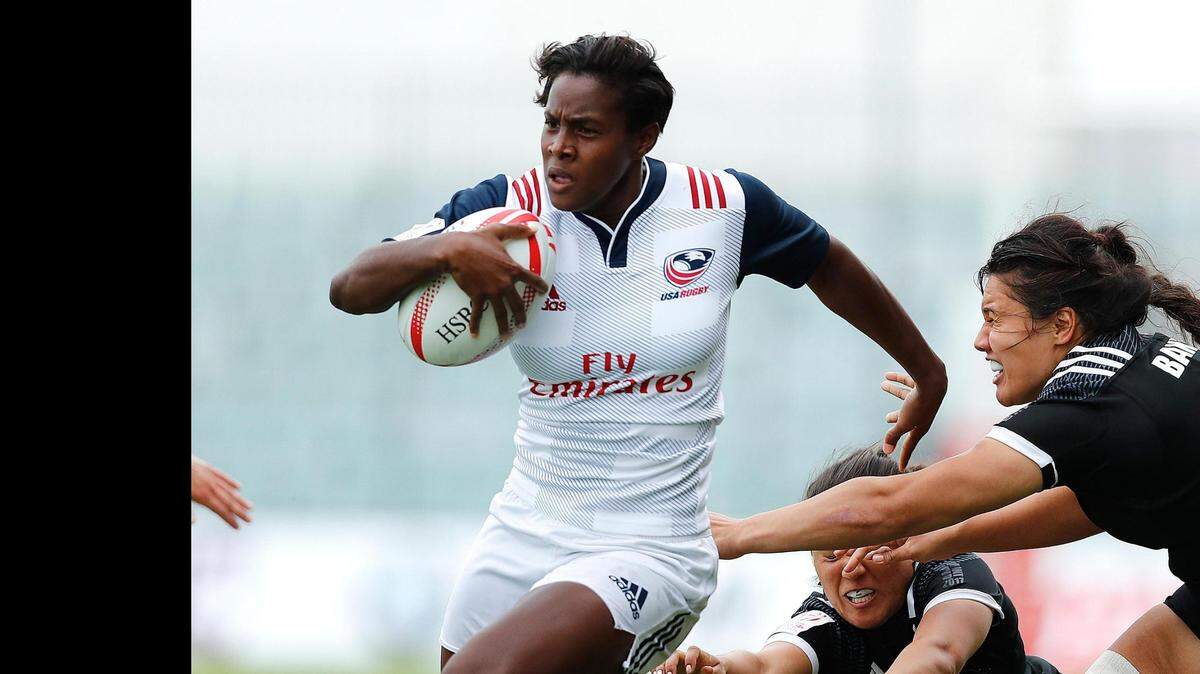 Naya Tapper, who was born in Beaufort, is headed to the Olympics in Tokyo as a member of the U.S. women’s rugby team. Her speed and power make her difficult to stop.