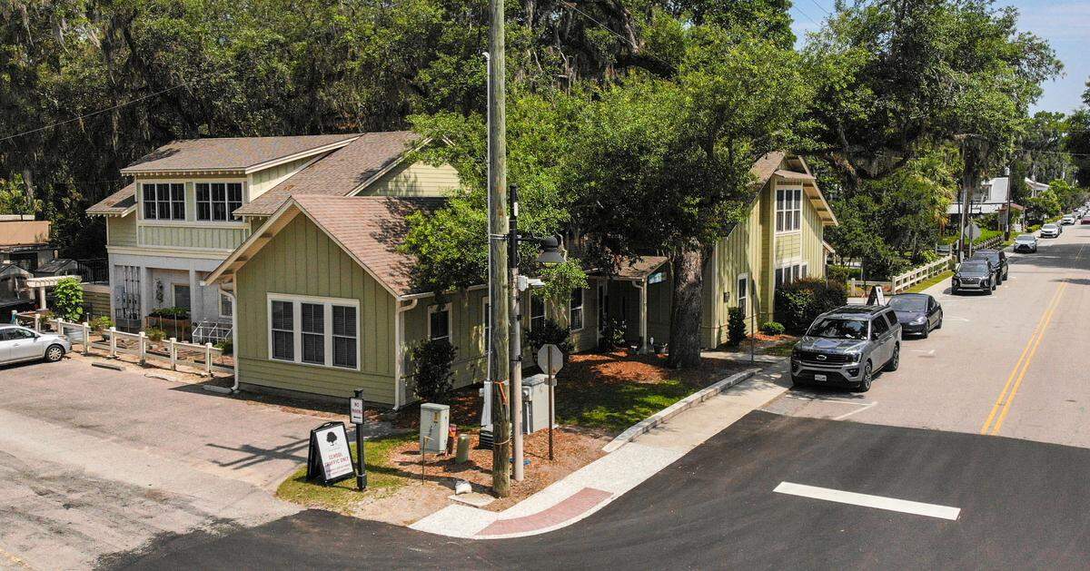 Photographed on June 7, 2023, May River Montessori is located at Calhoun and Bridge streets in Old Town Bluffton.