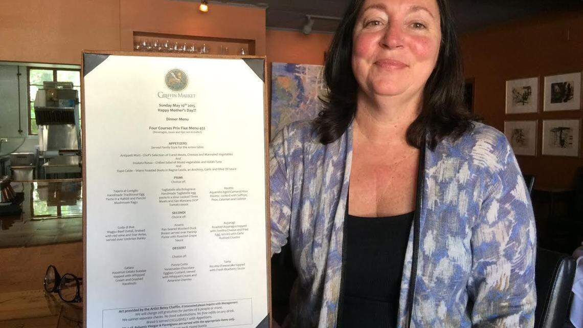 Chef Laura Bonino of Griffin Market in Beaufort says her menu, which changes daily, is designed to be simple and readable while guiding 
diners through an authentic Italian meal.