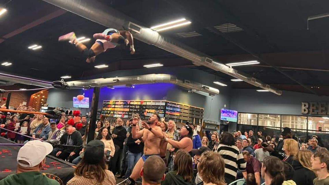 Pro wrestling coming to Port Royal. ‘They asked me if they could jump out of trees’