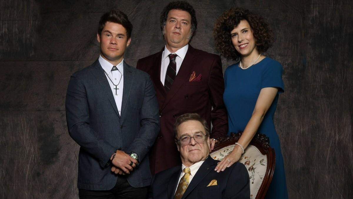 The HBO series “Righteous Gemstones” is looking for extras in the Beaufort area for filming that will occur in the area in August. The series stars, back row (l to r) Adam Devine, Danny McBride and Edi Patterson. John Goodman is seated.  