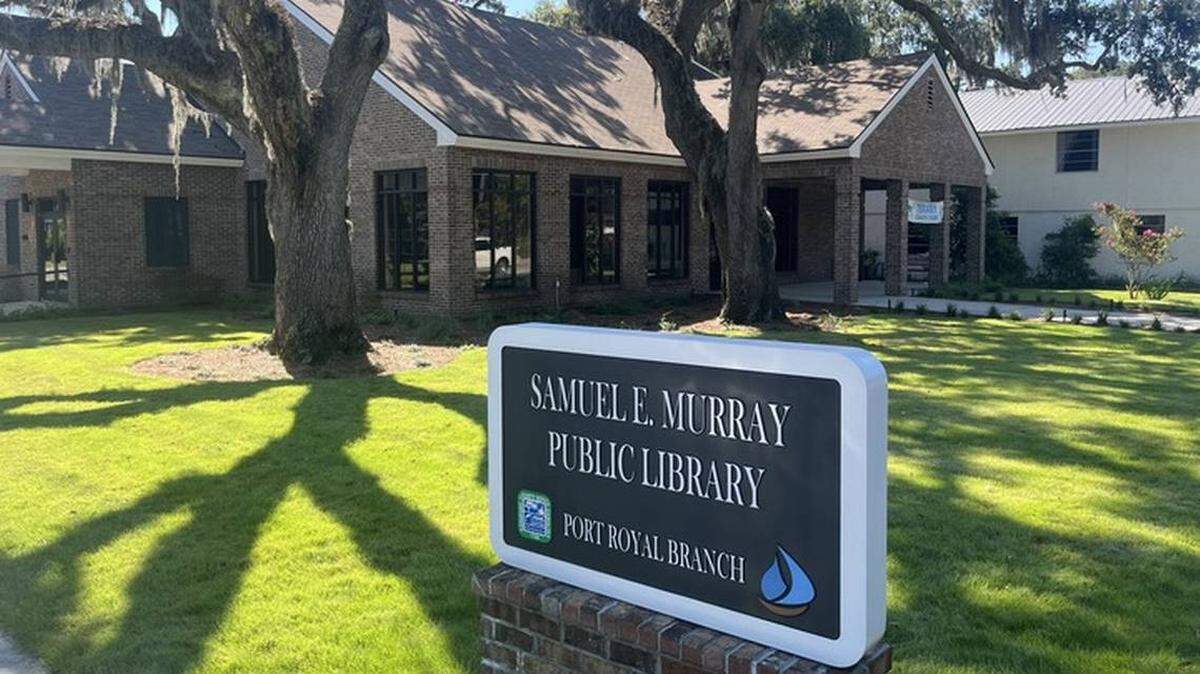 Beaufort County’s newest library is located at 1408 Paris Ave. in Port Royal.