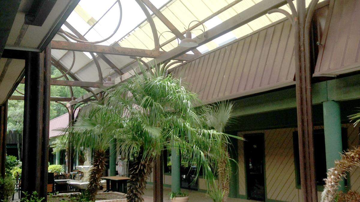 The exterior of the Pineland Station shopping center on Hilton Head Island is pictured Wednesday.