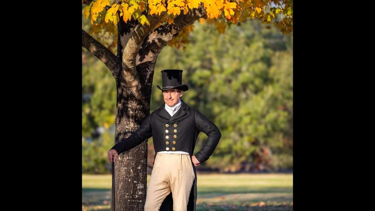Mark Schneider as Lafayette, a french nobleman who visited Beaufort 200 years ago.