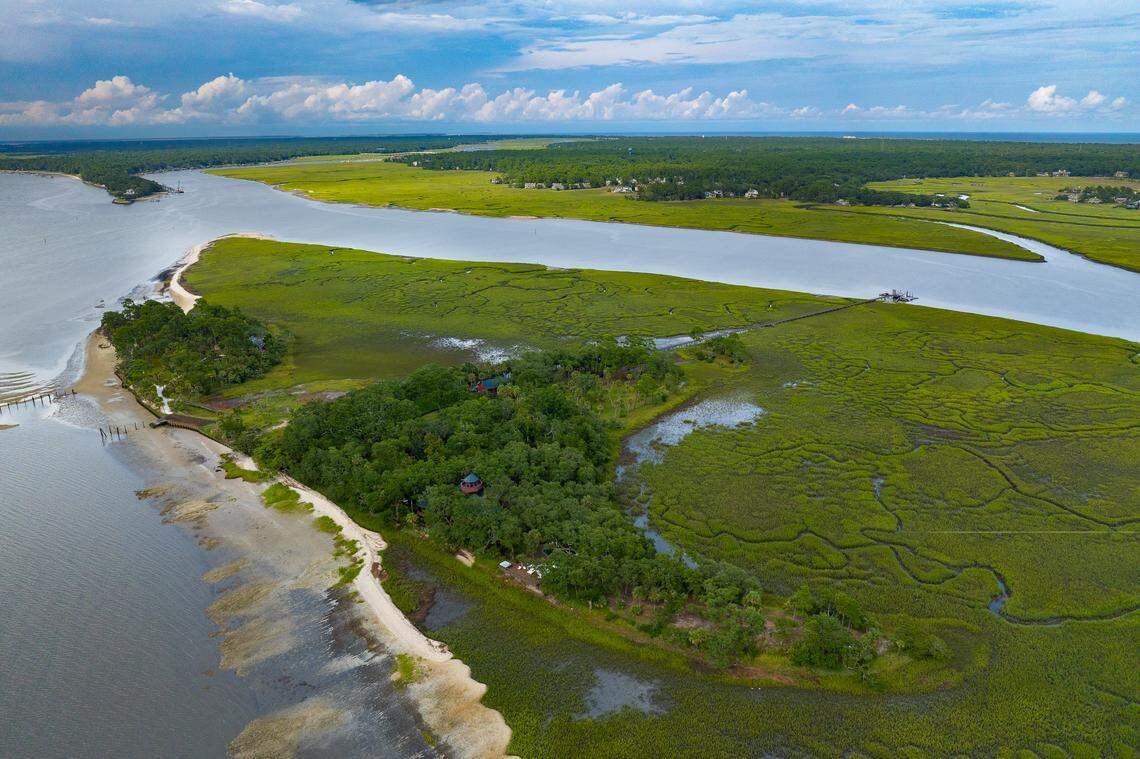 For $14.95 million, this private island estate near Hilton Head Island could be yours.