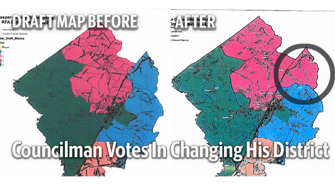 Jasper Co. adopts map fixing councilman’s address issue. Does this resolve the problem?