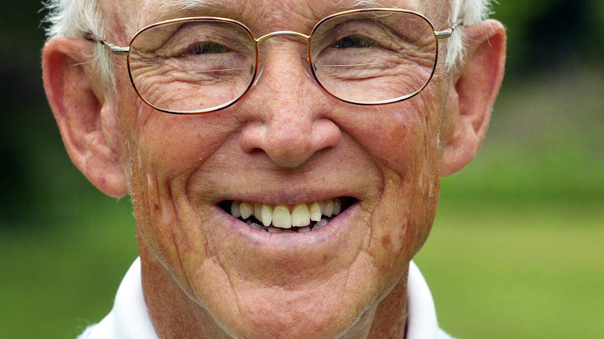 Jim Ferree, smiles for a portrait while at The Boys and Girls Club of Hilton Head, on April 7, 2015. Ferree played in the first Heritage and remembers following Arnold Palmer for the final couple holes of Palmer's win. He is a longtime Hilton Head resident, past director of golf at Long Cove Club and is now deeply involved in the First Tee of the Lowcountry, which is breaking ground Tuesday (4/7/15) on its golf facility.  To watch a video, go to:?http://bit.ly/1gf1c6W