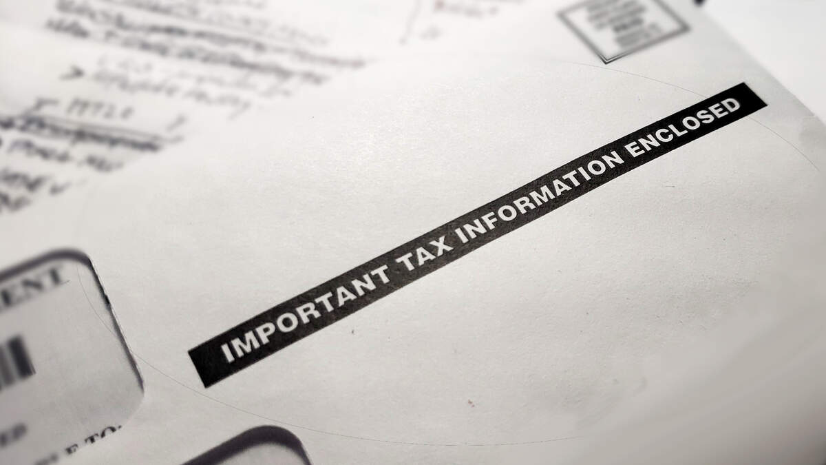 Tax envelope photo illustration