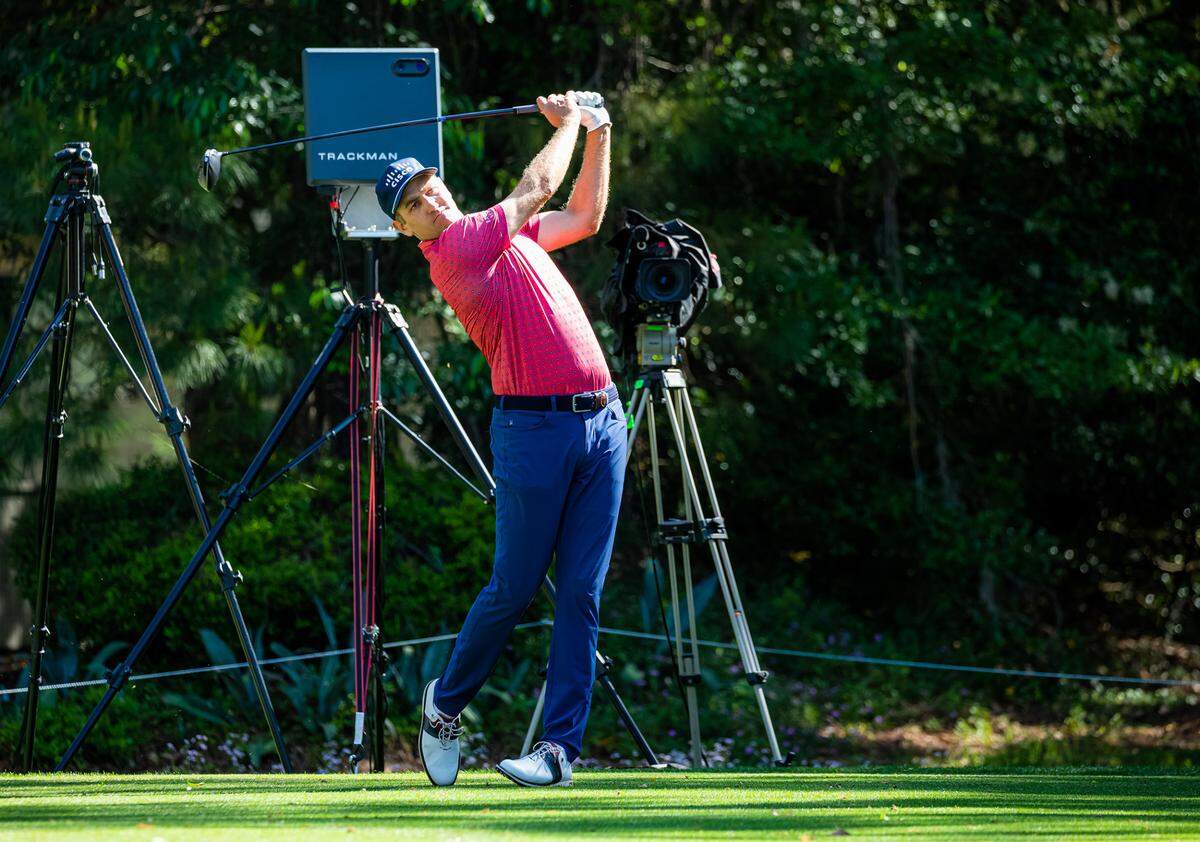 Brendon Todd on the 12th hole during the second round of the RBC Heritage Presented by Boeing on Friday, April 15 2022, at Harbour Town Golf Links in Sea Pines on Hilton Head Island.