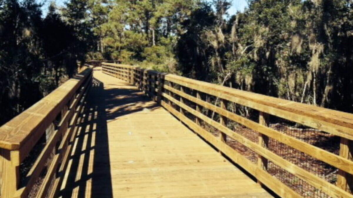 The boardwalk at Crystal Lake Park on Lady’s Island is shown in this file photo.