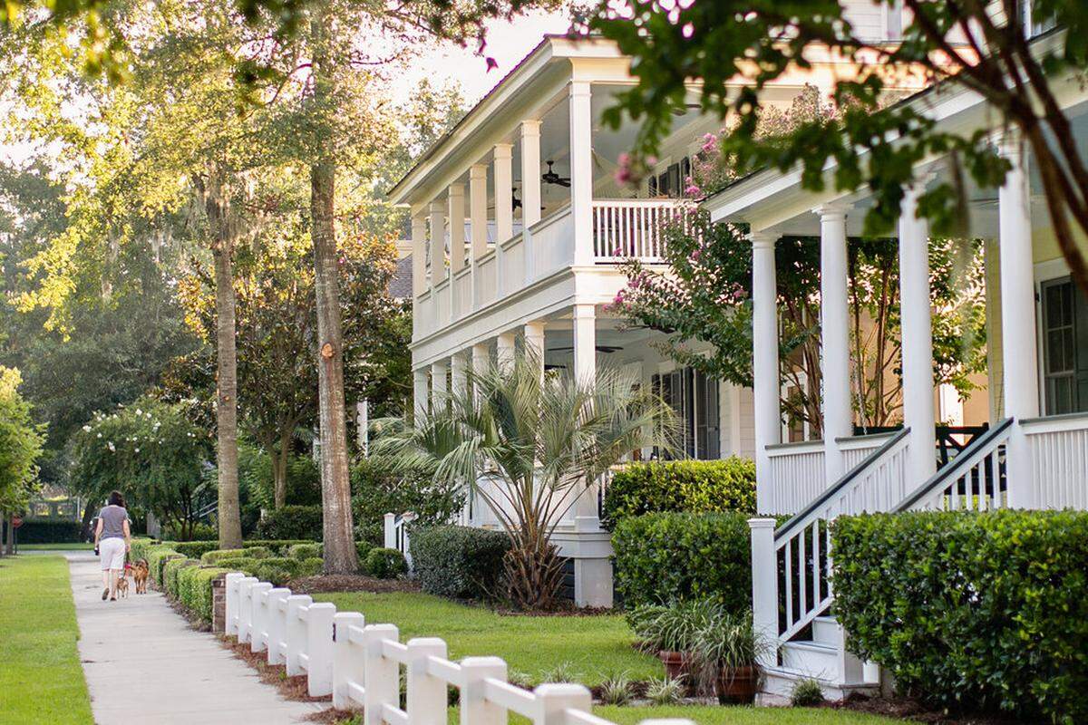The town plan for the Habersham community has mixed-use amenities in higher-density neighborhoods where people can access said amenities by foot. It’s being held up as the type of development that the city of Beaufort should strive for.