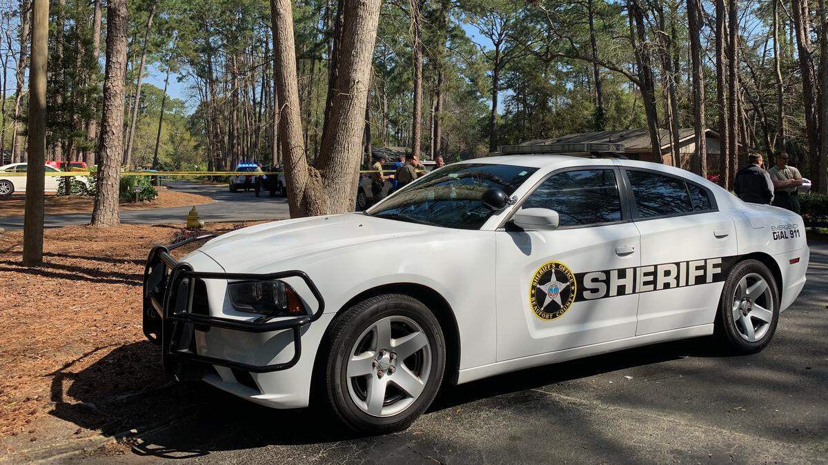 Deputies on scene around 11 a.m. Thursday, March 21 in the Point Comfort Road neighborhood where a woman was shot this morning.