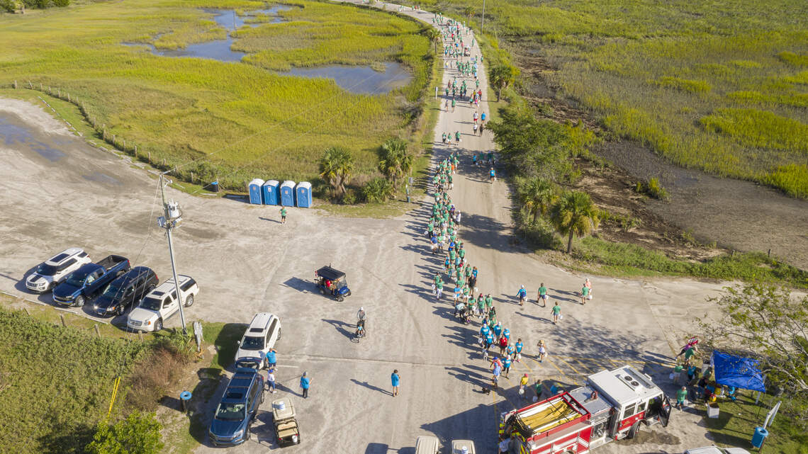 Race toddlers and dogs at the annual Truckin’ It 5K and fun run in Port Royal