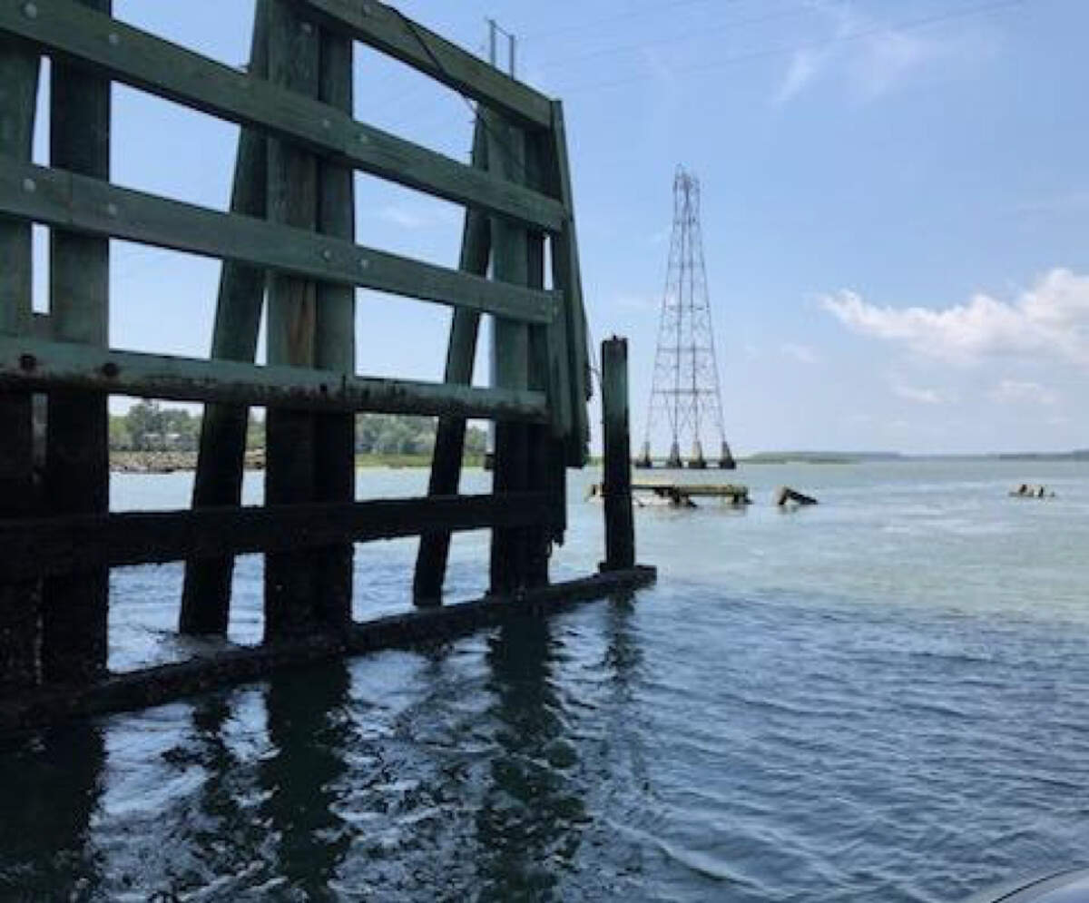 Damage to a fender of the J. Wilton Graves Bridge that crosses Skull Creek was reported by the United States Coast Guard in a marine safety information bulletin on May 8, 2024.