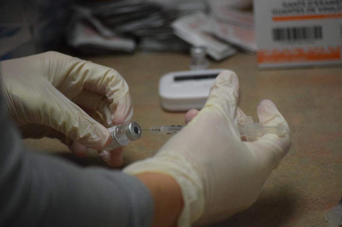 Beaufort Memorial Hospital began to provide Pfizer-BioNTech’s coronavirus vaccine to employees on Monday, Dec. 21, 2020.