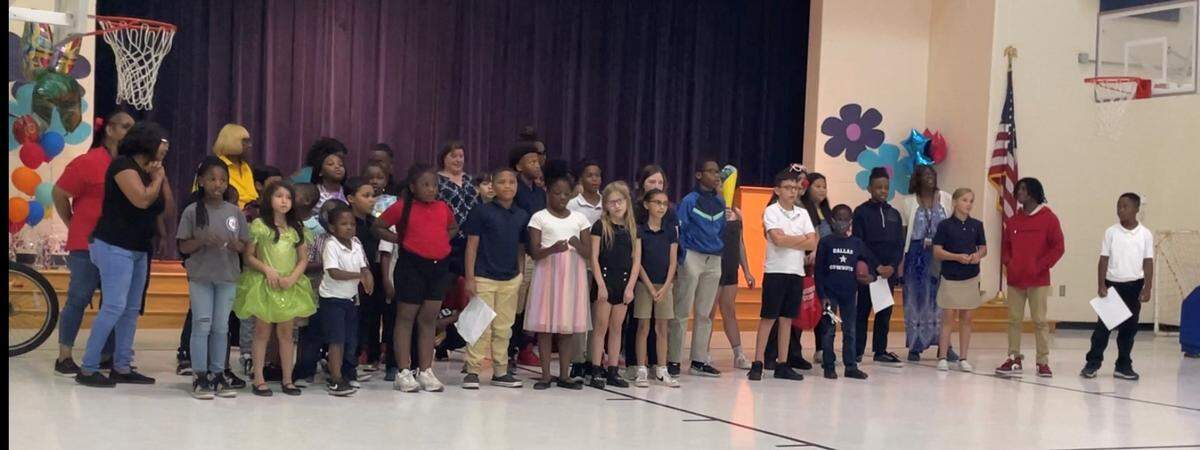 Students in the Boys and Girls Club of Northern Beaufort County participated in a talent show recently.