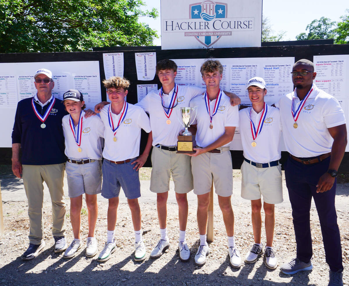 Heritage Academy won the 2025 SCISA Class A Boys Golf championship.
