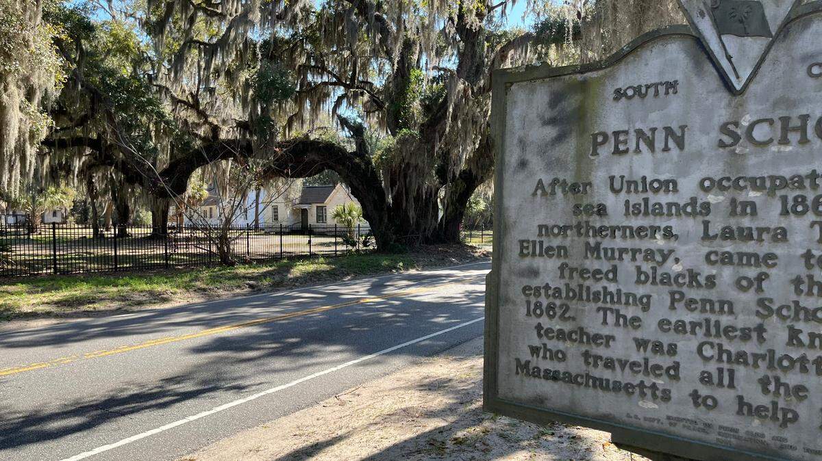 Penn Center on St. Helena Island.