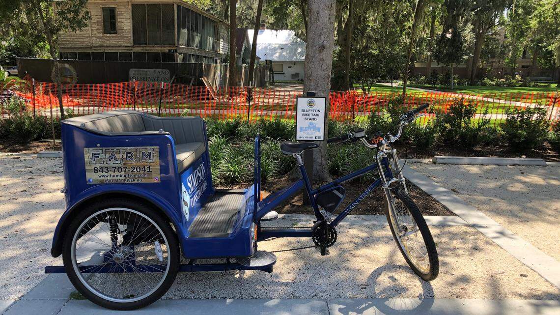 Need a lift in Old Town Bluffton? A bike taxi service is now free on certain evenings
