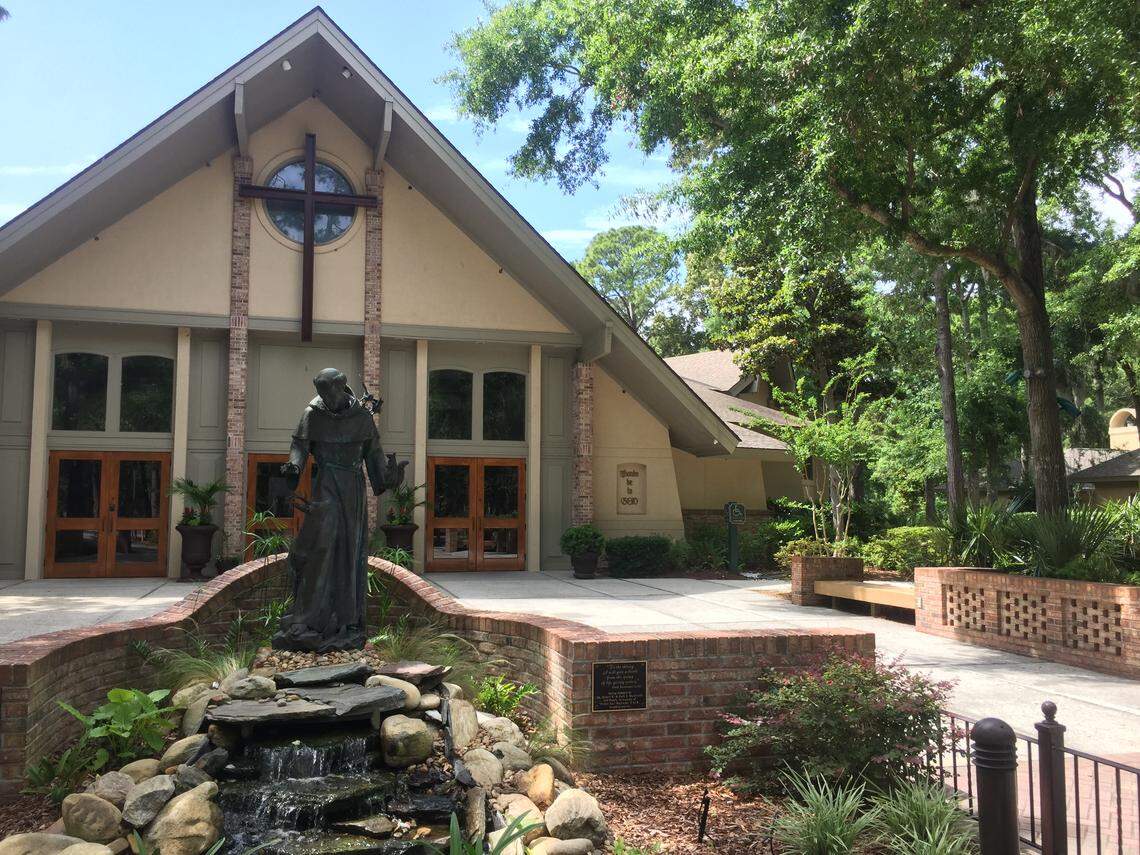 St. Francis by the Sea Catholic Church, located at 45 Beach City Road on Hilton Head Island, as photographed May 22, 2018.