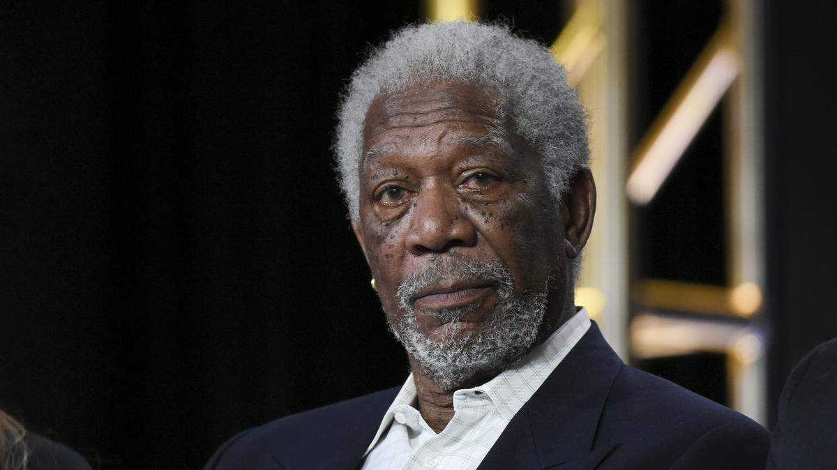 In this Jan. 6, 2016, file photo, actor Morgan Freeman participates in the "The Story of God" panel at the National Geographic Channel 2016 Winter TCA in Pasadena, California.