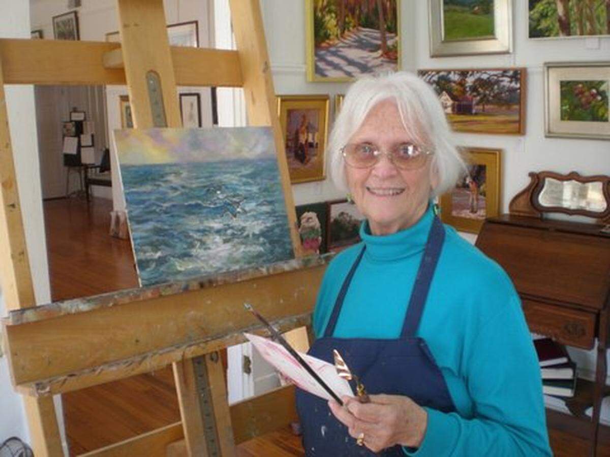 The students of Beaufort artist Linda Sheppard will be featured in a new exhibit called "Never Too Young -- Never Too Old (To Learn Art)."