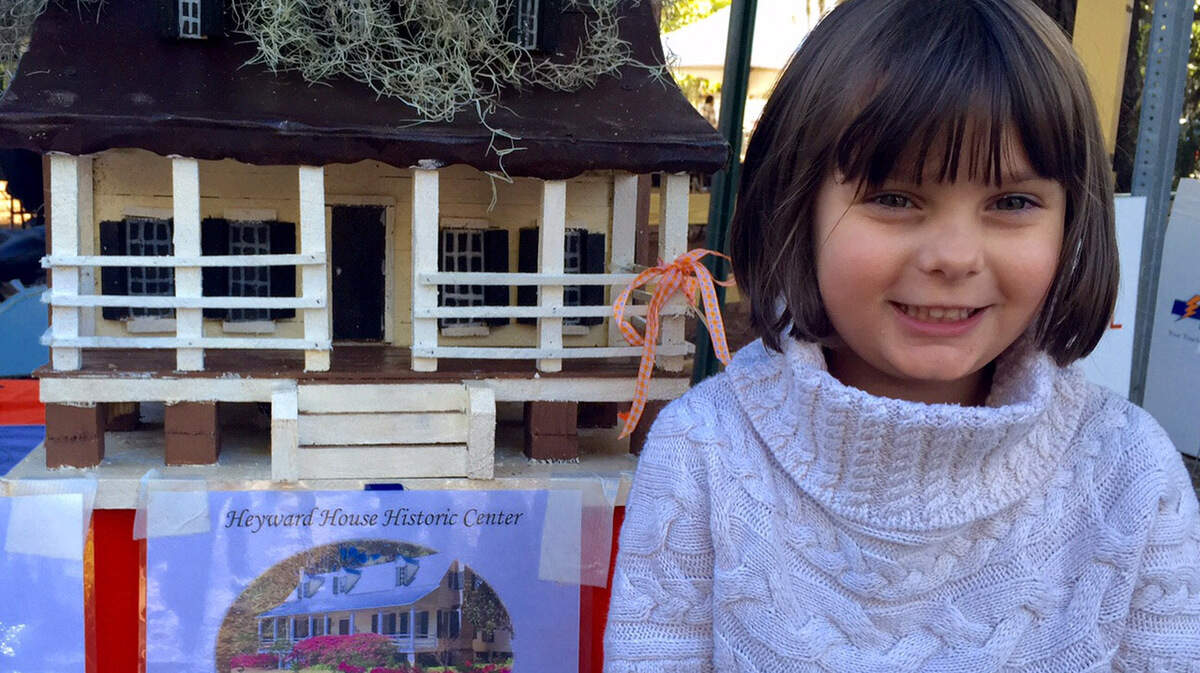 Campbell Guscio will draw the winning ticket for the Heyward House replica birdhouse.