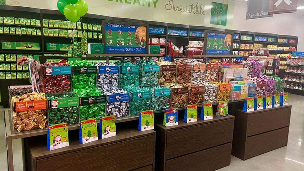 Russell Stover opened its doors in Tanger 2 in Suite A130 on Dec. 4, 2025.