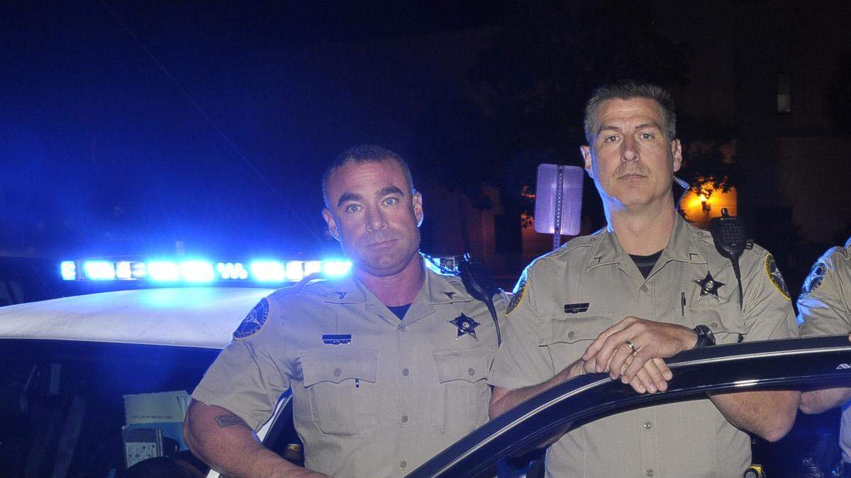 Beaufort County Sheriff's deputies caught doing the right thing, from left,  are Cpl. Christopher Briggs, Pfc. Craig Garcia, Cpl. Craig Karafa and Sgt. Daniel Mooney.