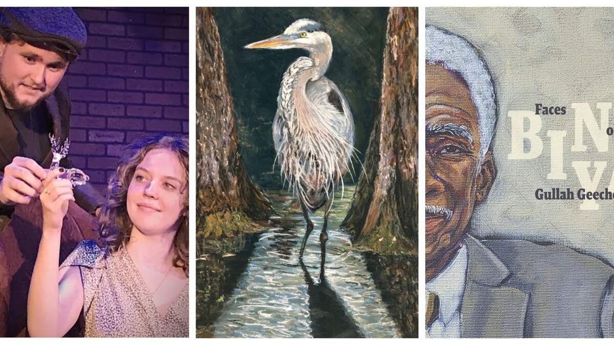 “The Glass Menagerie” at May River Theatre, Wendy Steed’s paintings at Pluff Mudd Gallery, and “Binya: Faces ob de Gullah Geechee” at the Coastal Discovery Museum are among the current arts and cultural offerings in Beaufort County.
