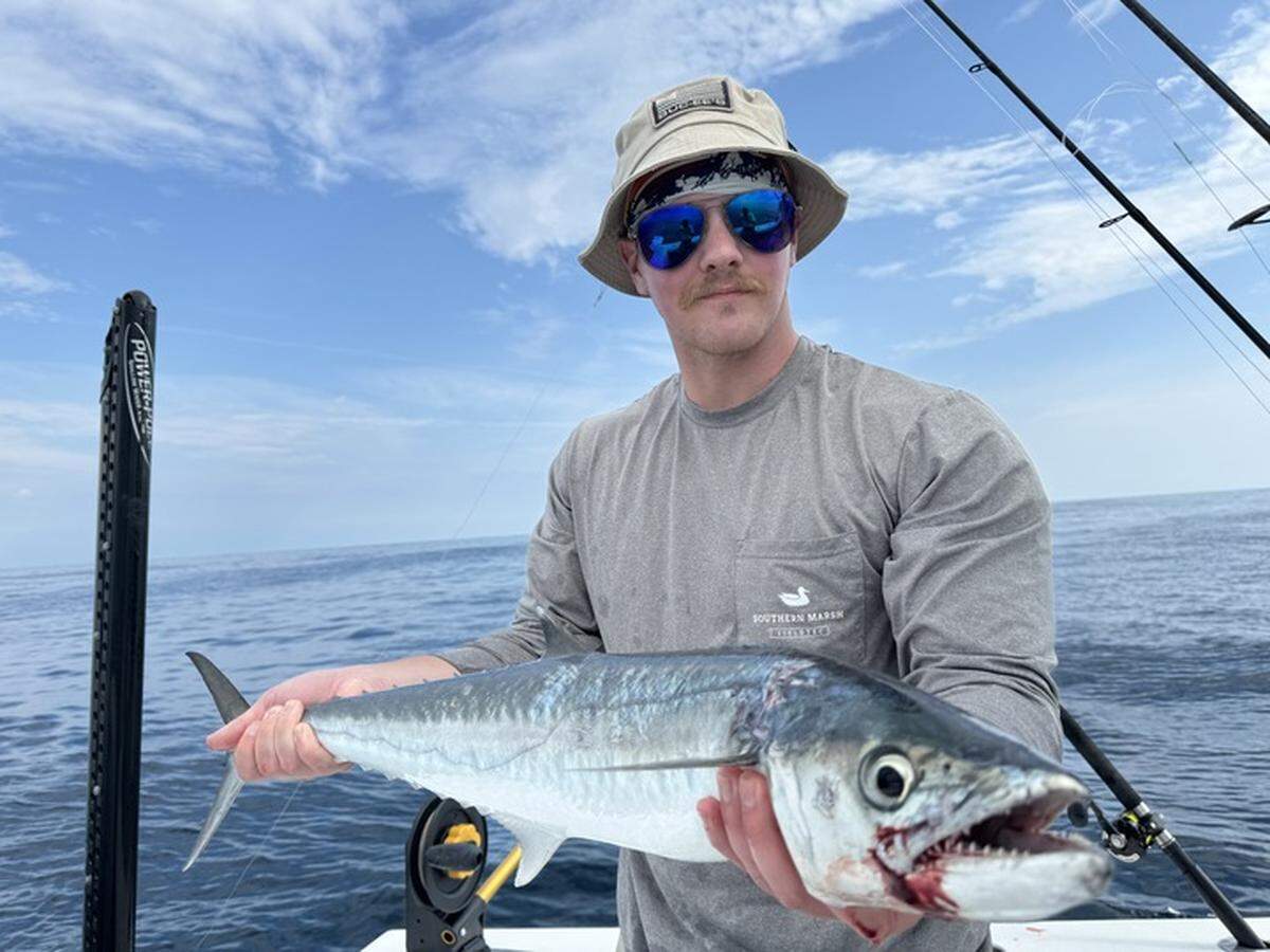 Fishing was good before and after Tropical Storm Debby, says fishing boat caption Tommy Buskirk, including offshore fishing for king mackerel.