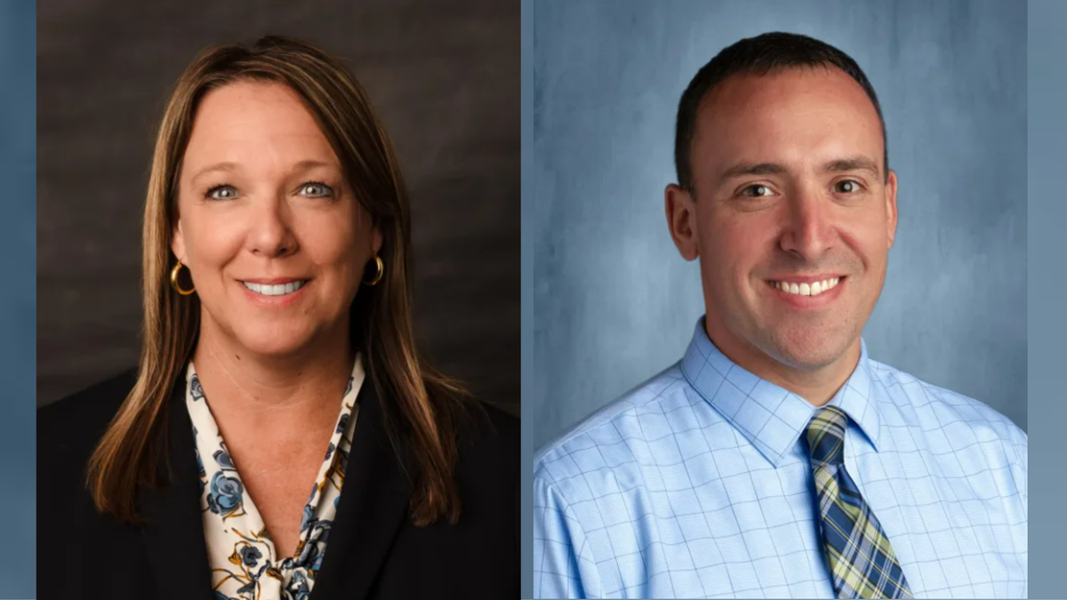 Coosa Elementary School Principal Melissa Pender (left) and Bluffton Middle School Principal Matthew Hall (right).