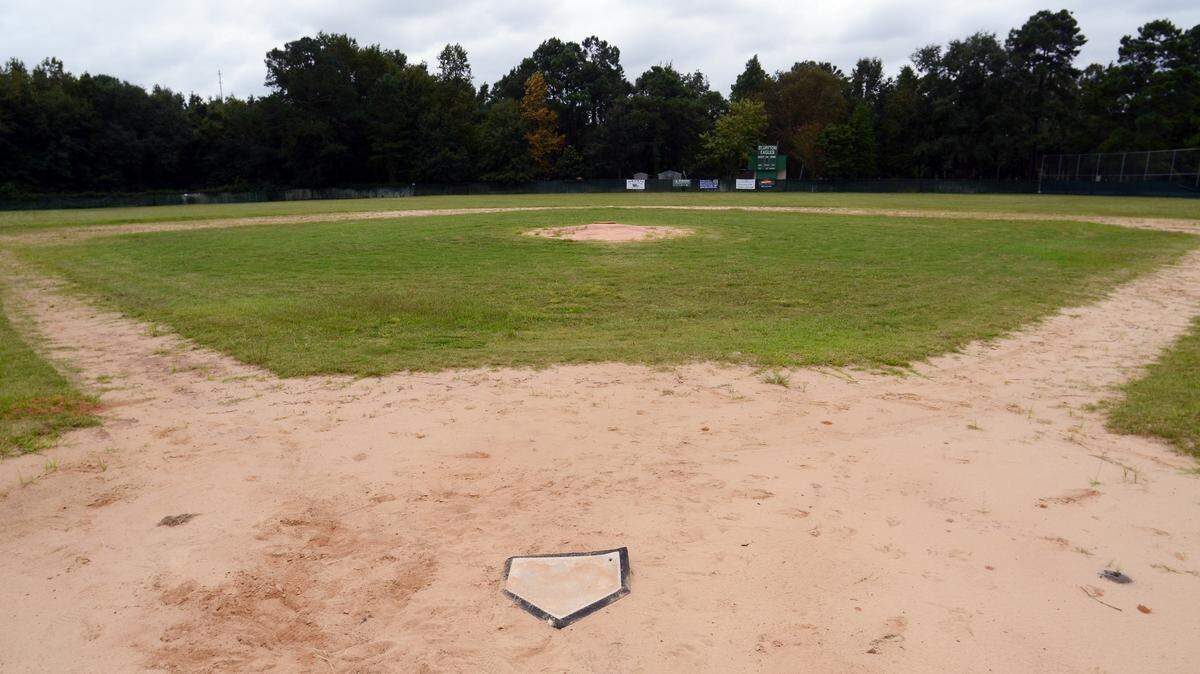 Home plate of Eagles Field at the Sam Bennett Sports Complex on Buck Island Road on Sept. 23, 2015.