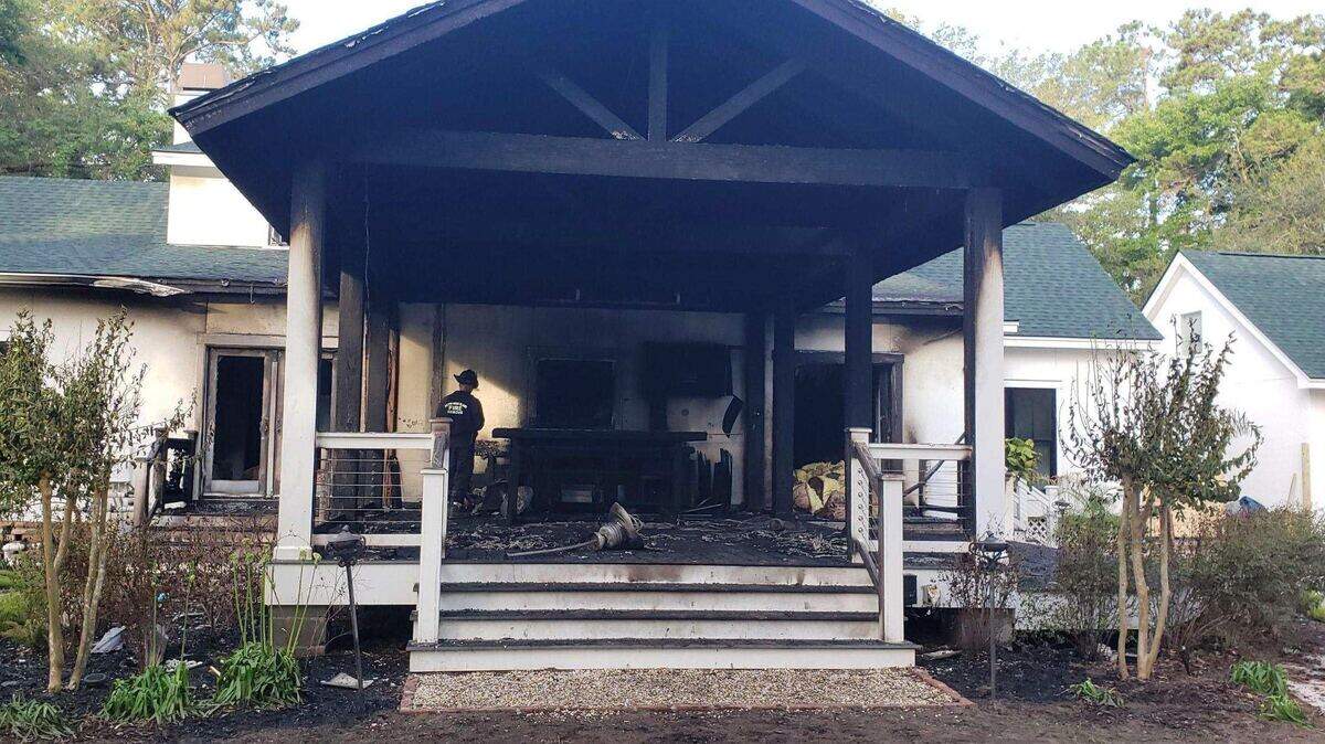 Fire spreads through Hilton Head SC home patio, kitchen | Hilton Head ...