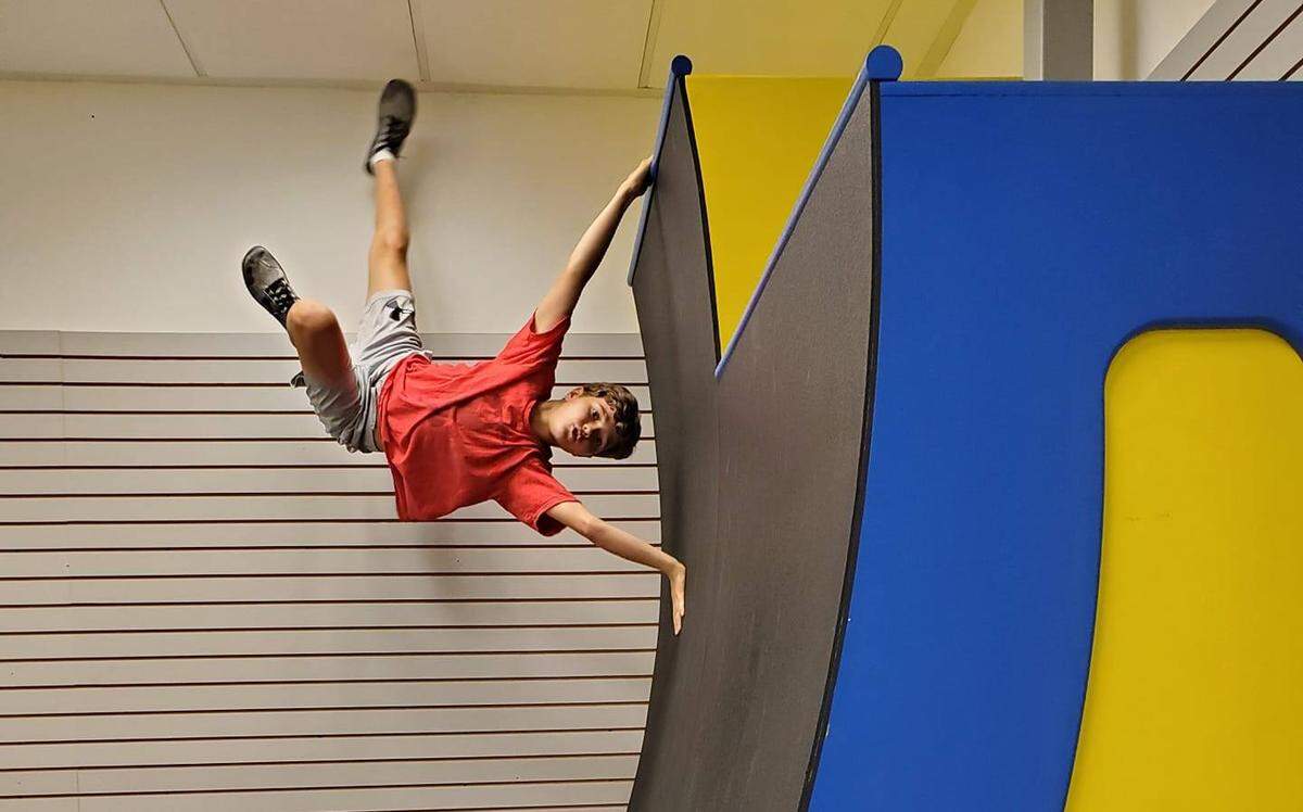 Flip! Gym opening in the former location of Benchmark Fitness will offer ninja competition and training.
