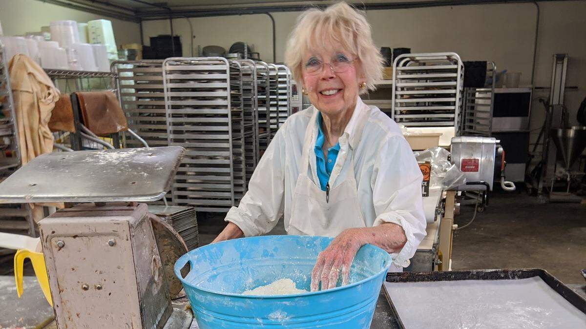 Signe Gardo is pictured in Signe’s Heaven Bound Bakery and Cafe on Hilton Head in 2022.