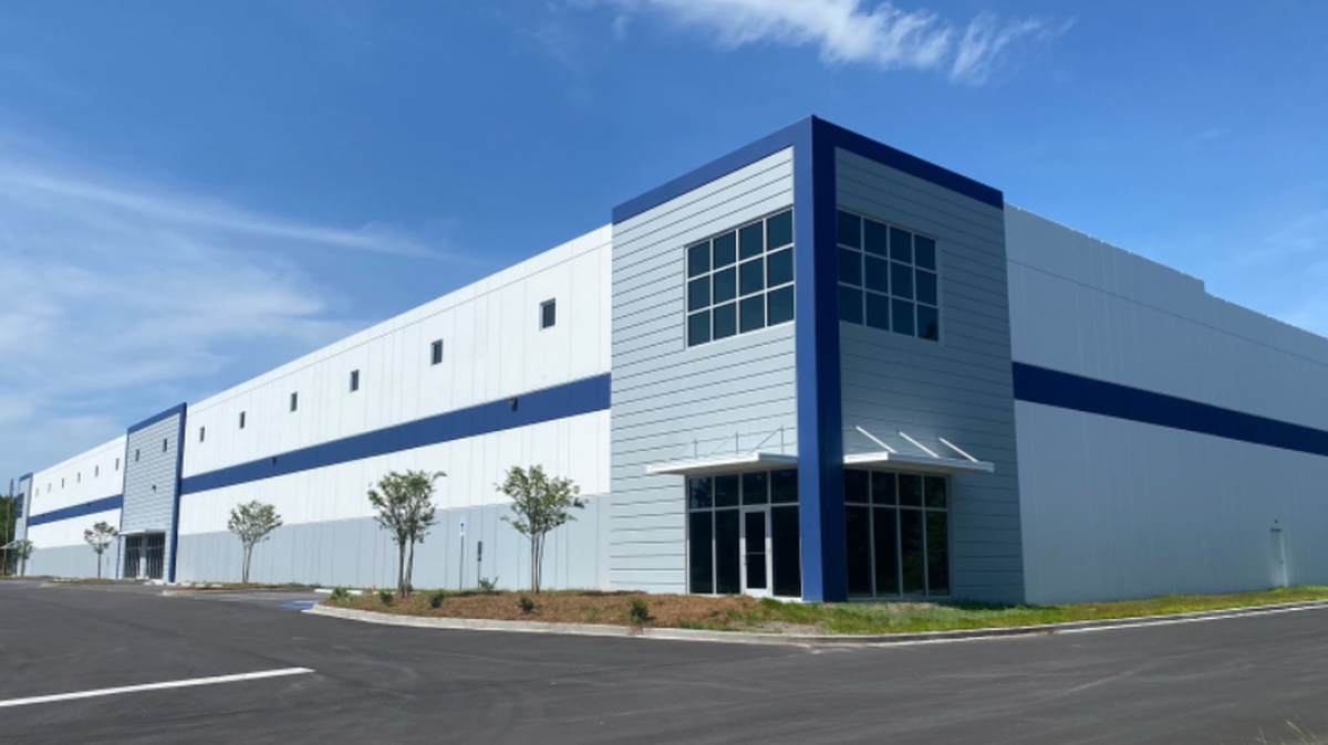Norman USA, which manufactures and distributes window treatments, and Critical Role, a multi-platform video gaming company, occupy this building at the Beaufort Commerce Park. Magnus Development Partners, which constructed the building, plans to break ground on a second building in April.