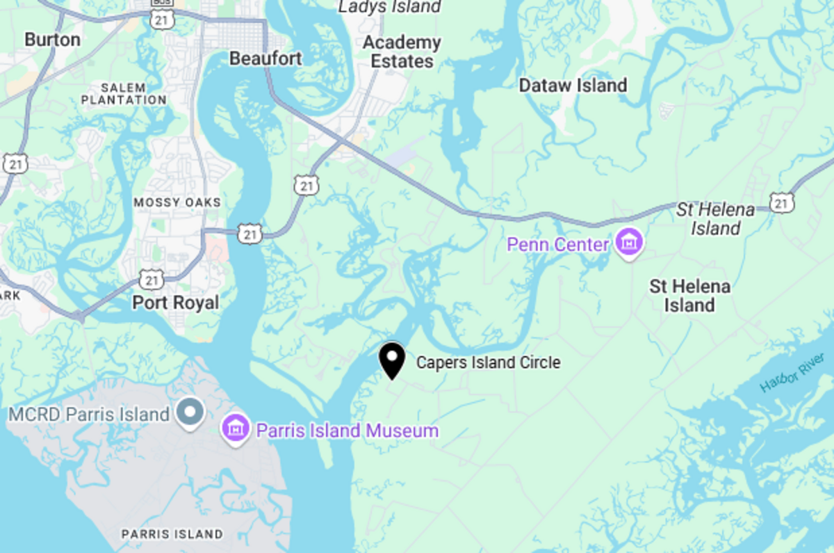 The July 18, 2025, shooting that killed a 14-year-old boy happened on Capers Island Circle, located near the southwestern coast of St. Helena Island.