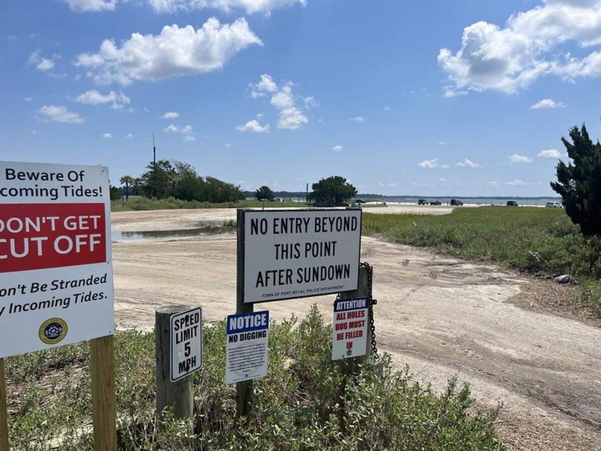 Port Royal plans to build a causeway over the entryway to Sands Beach, which regularly floods and becomes filled with large holes due to tides and the area’s topography.