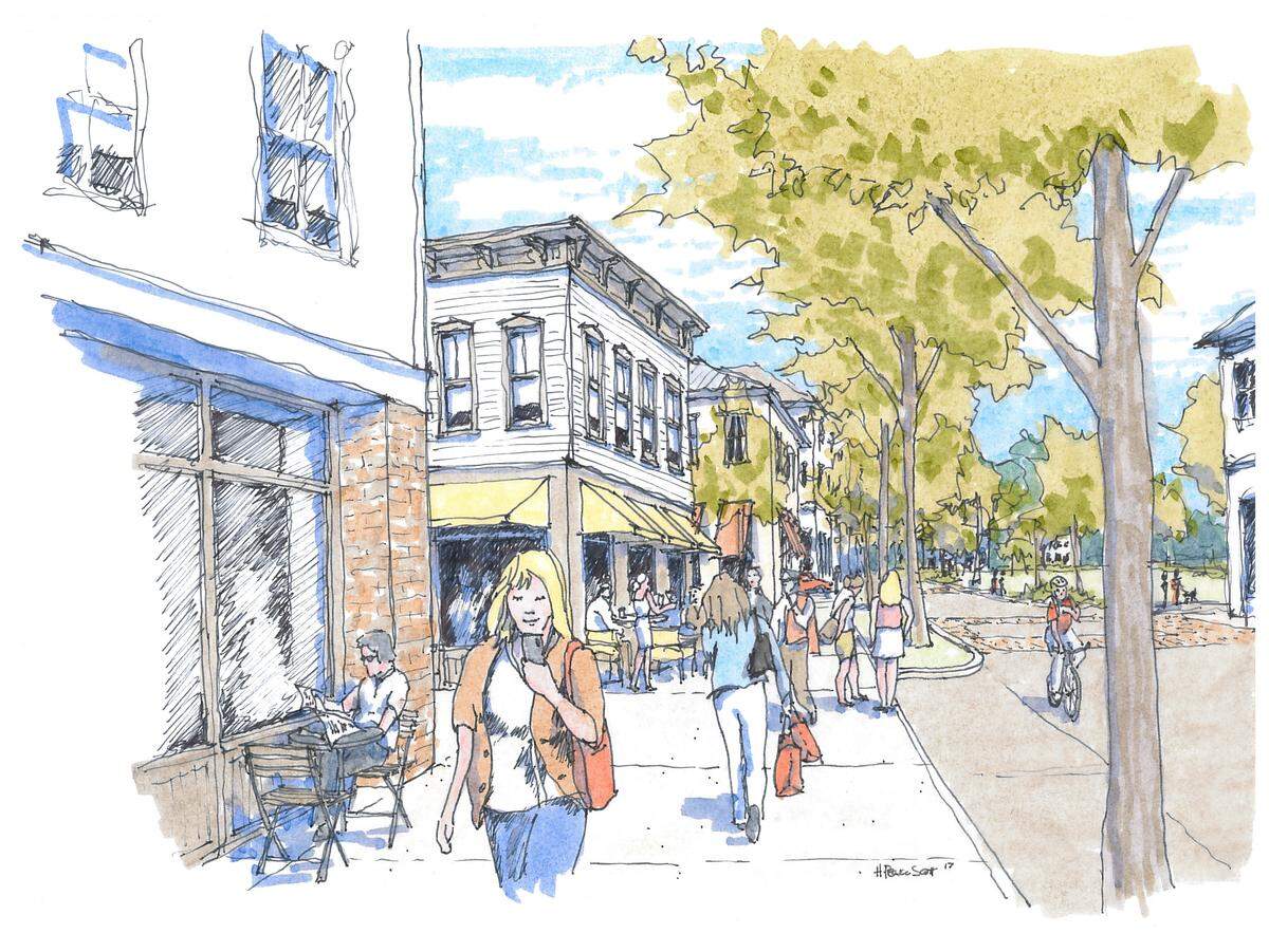 Washington Square renderings.
