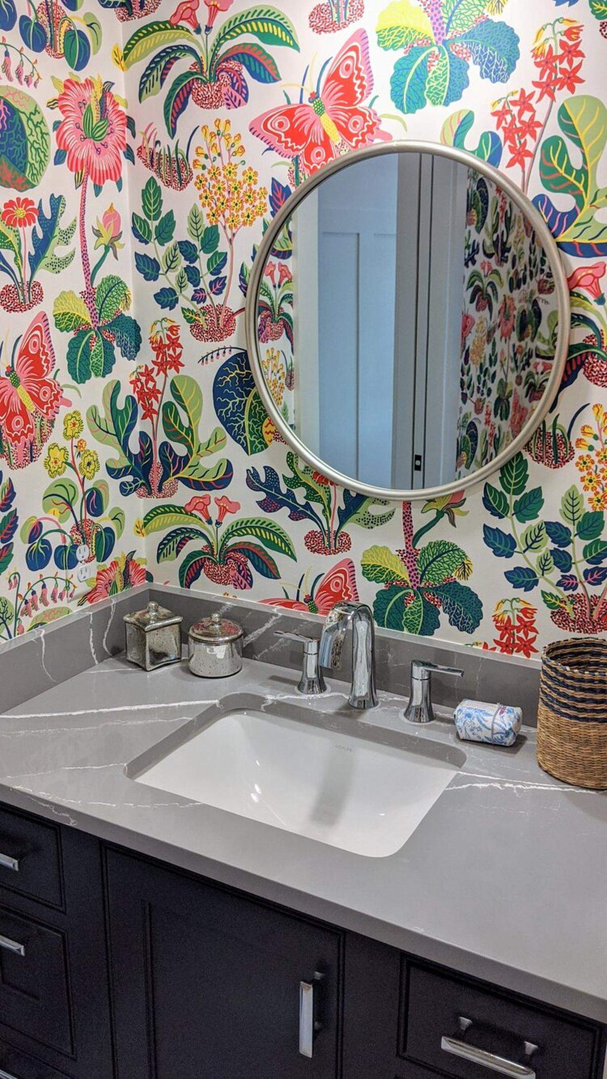 A sink area in the Southern Living Showcase Home.