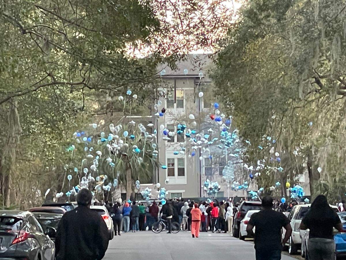 Balloons are released in the air during an event in on Hilton Head Island earlier this year. A new ordinance in Beaufort bans balloon releases. Those advocating bans on balloon releases are now encouraging other communities in Beaufort County to follow suit. 